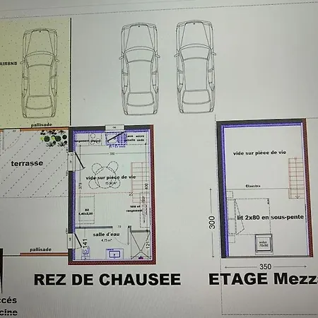 Neuf Avec Mezzanine Dans Un Coin Paisible Avec Piscine Partagee Hébergement de vacances Le Pellerin